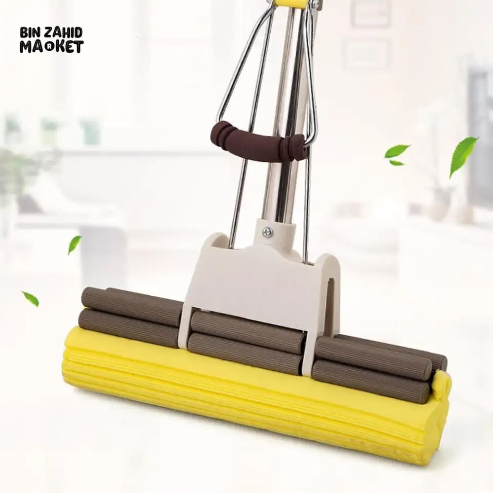 ADJUSTABLE SQUEEZING CLEANING MOP