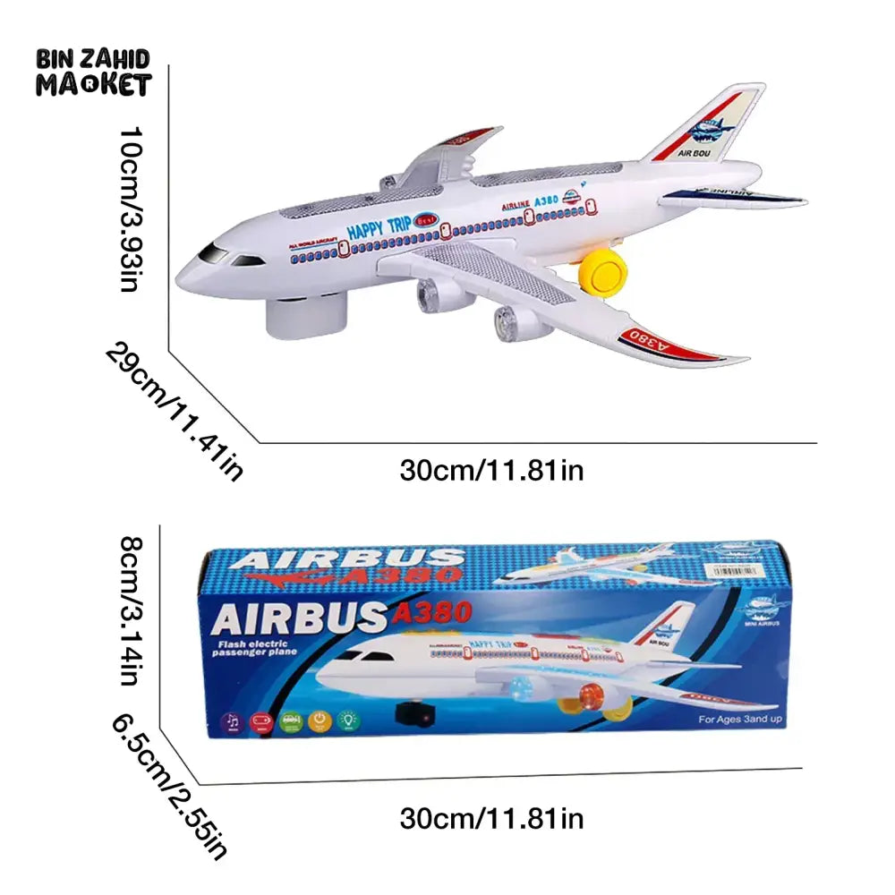 AIRBUS A380 AIRPLANE TOY