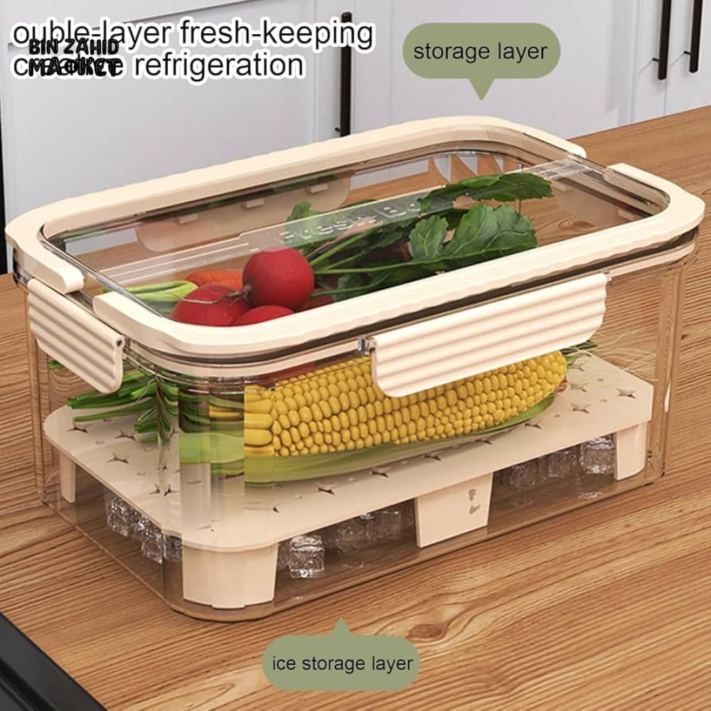 AIRTIGHT FOOD STORAGE CONTAINERS WITH LIDS - PORTABLE & STACKABLE BINS