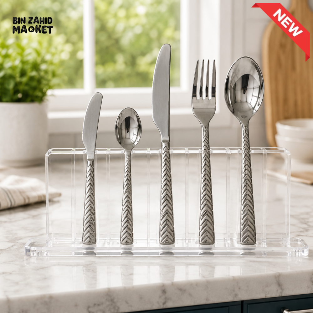 ALPENBURG STAINLESS STEEL CUTLERY SET - 5 PIECE SET