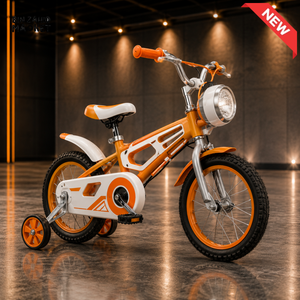 ANHAPI KIDS SPORT BICYCLE WITH TRAINING WHEELS - ORANGE
