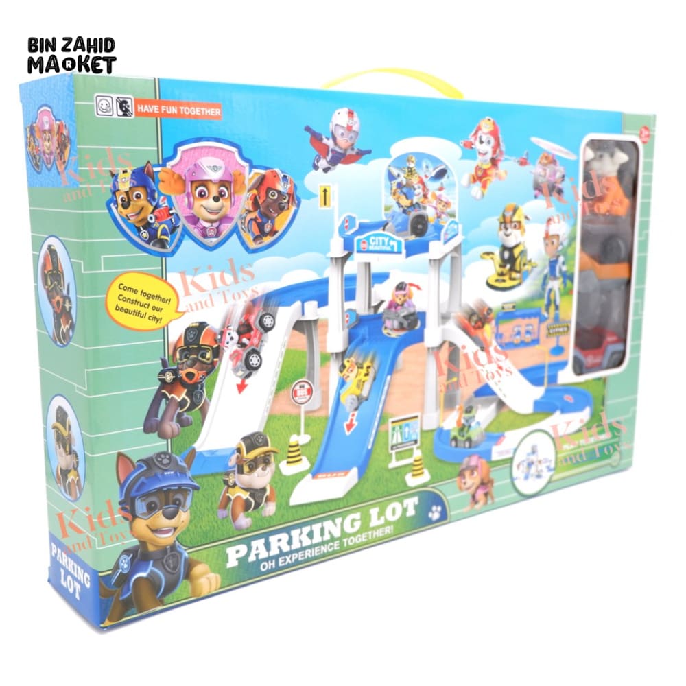 ANIMAL PARKING LOT AMUSEMENT PARK PLAY SET