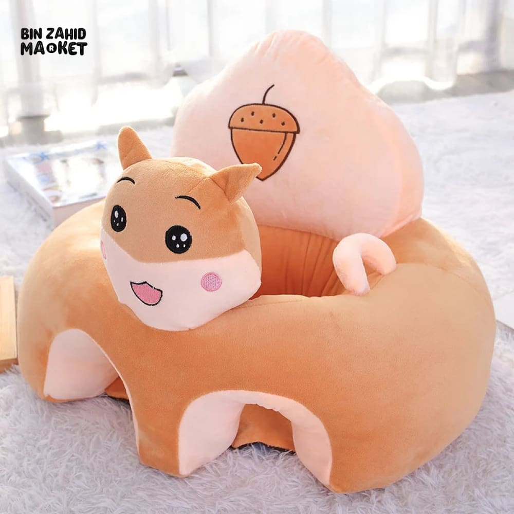 ANIMALS FACES ROUND SEAT Squirrel