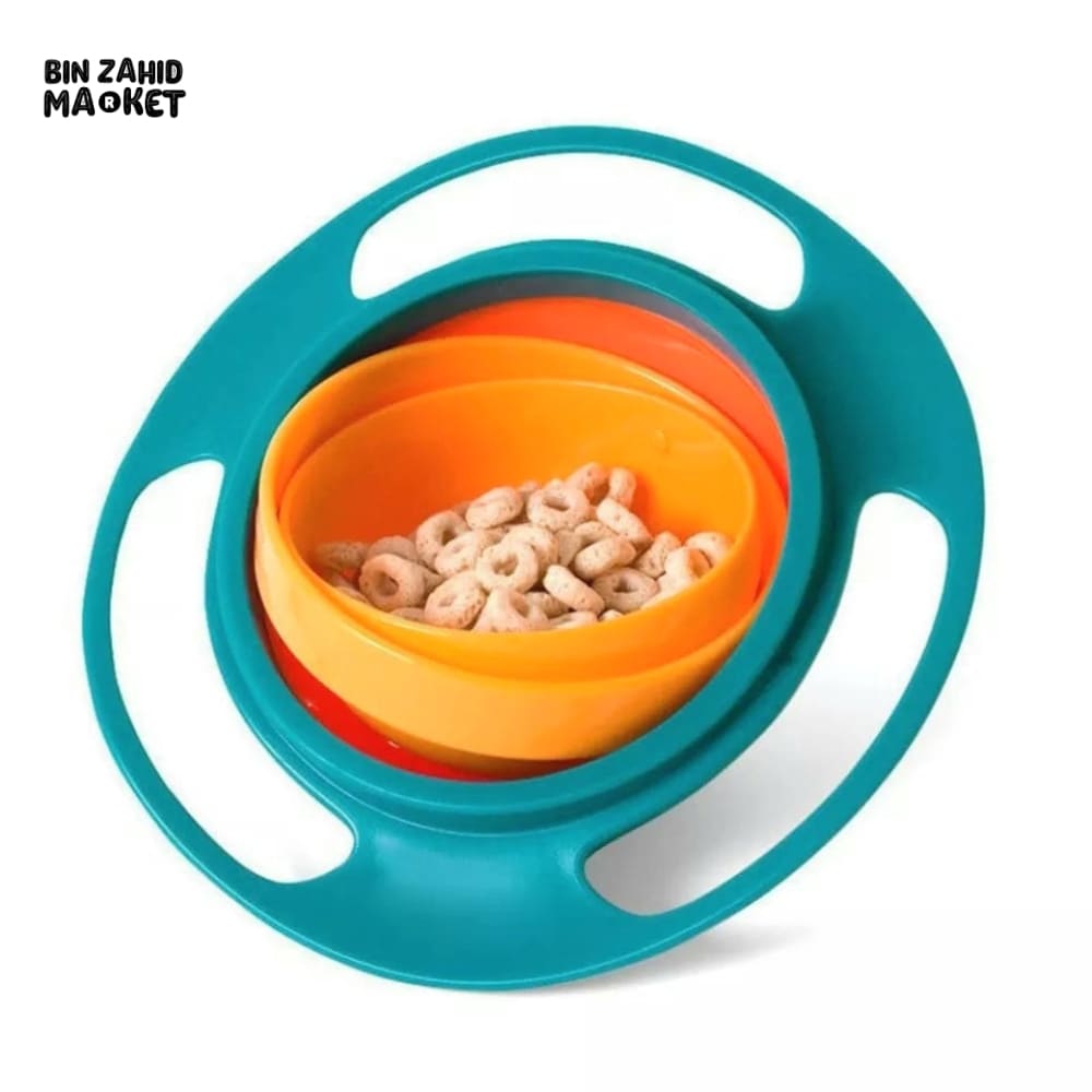 ANTI-SPILL GYRO BOWL