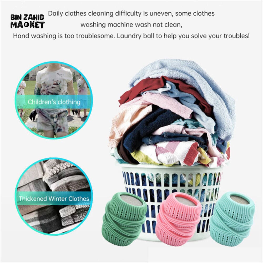 ANTI WINDING LAUNDRY SPONGE BALL