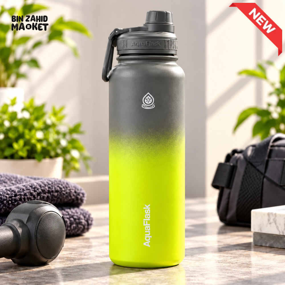 AQUAFLASK GRADIENT WATER BOTTLE WITH CARRY HANDLE - Bottles