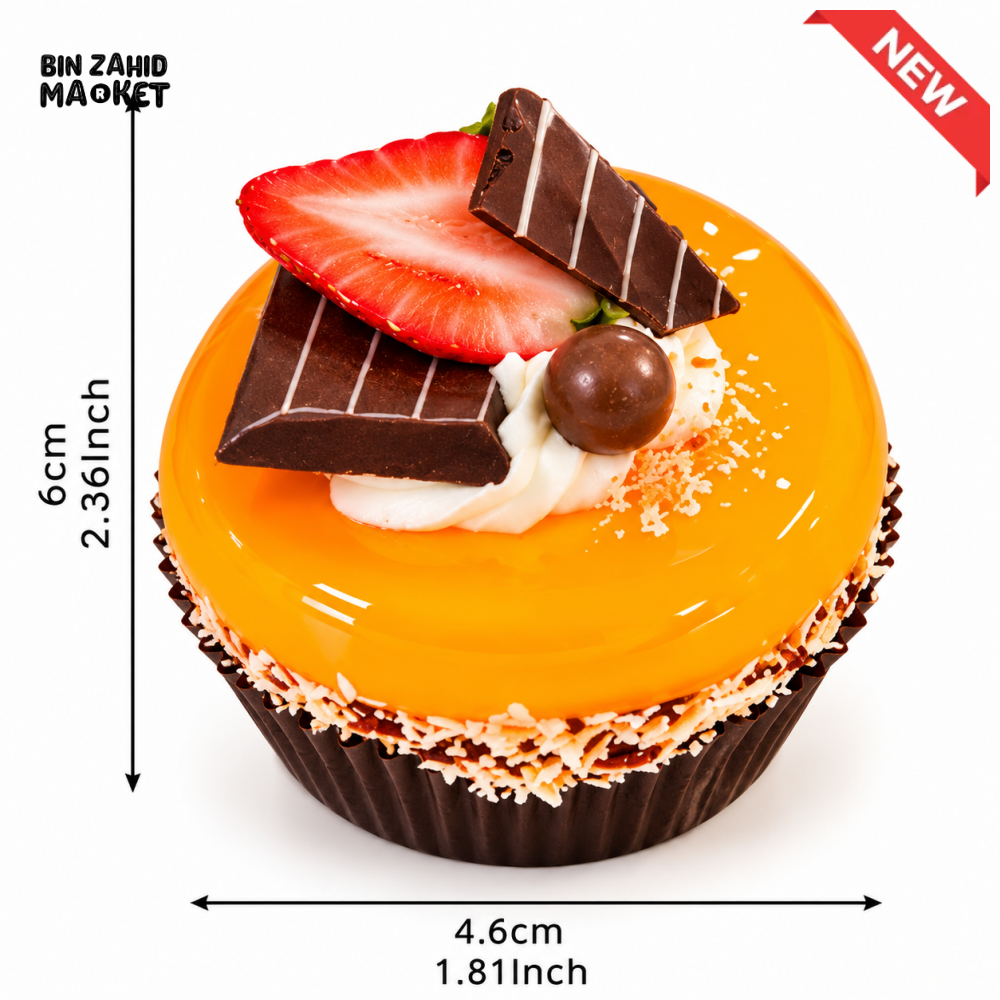 ARTIFICIAL DECORATIVE CUPCAKE DISPLAY - 1 PIECE - Artificial Food & Display Props