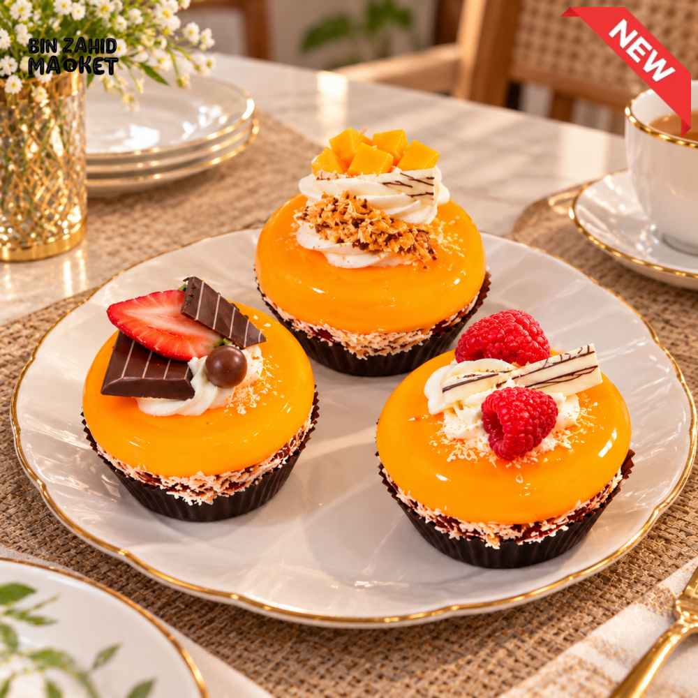 ARTIFICIAL DECORATIVE CUPCAKE DISPLAY - 1 PIECE - Artificial Food & Display Props