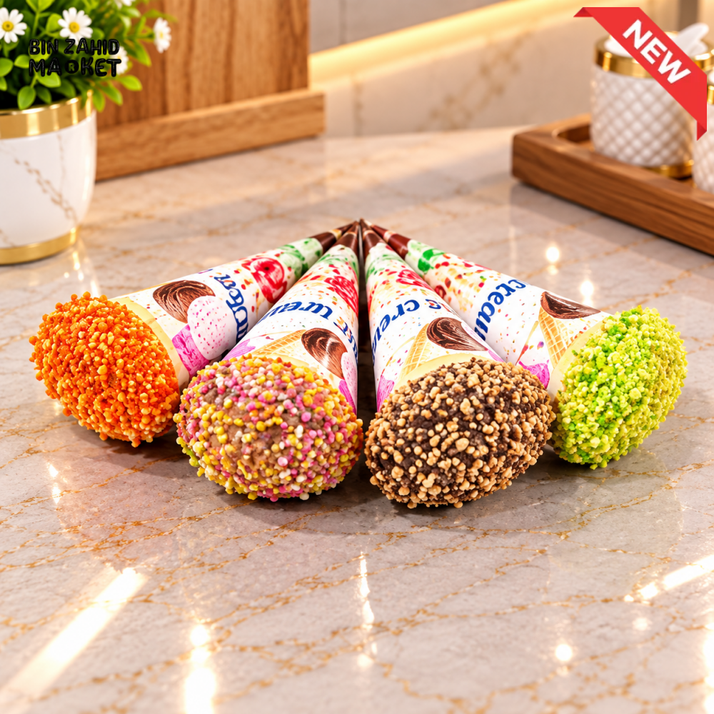 ARTIFICIAL DECORATIVE ICE CREAM CONE DISPLAY SET - 1 PIECE - Artificial Food & Display Props