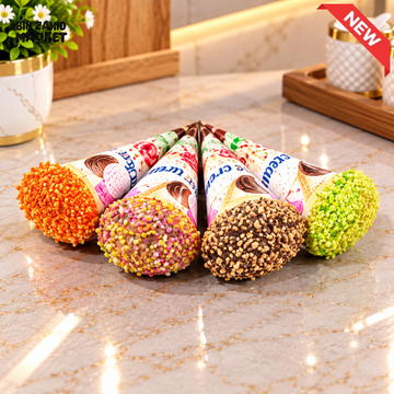 ARTIFICIAL DECORATIVE ICE CREAM CONE DISPLAY SET - 1 PIECE - Artificial Food & Display Props