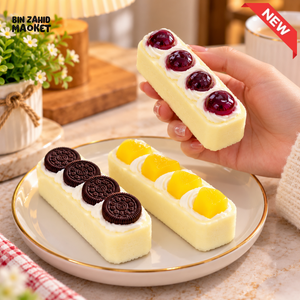 ARTIFICIAL DECORATIVE RECTANGULAR DESSERT BAR - 1 PIECE - Artificial Food & Display Props