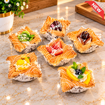 ARTIFICIAL FRUIT PASTRY DISPLAY SET - 1 PIECE - Artificial Food & Display Props
