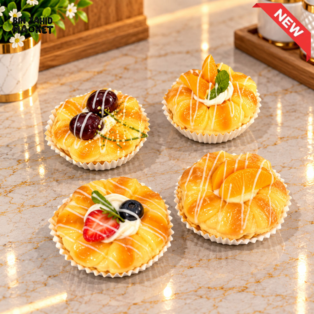 ARTIFICIAL FRUIT TART DISPLAY SET - 1 PIECE - Artificial Food & Display Props