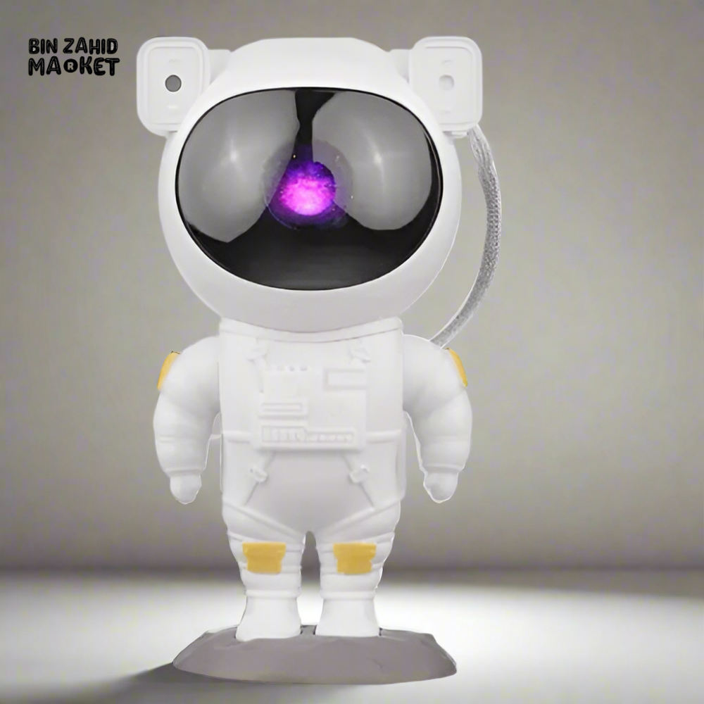 ASTRONAUT GALAXY STAR PROJECTOR WITH SPEAKER – NIGHT LIGHT