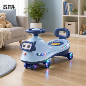 AUTO SWING BABY WALKER CAR - BLUE