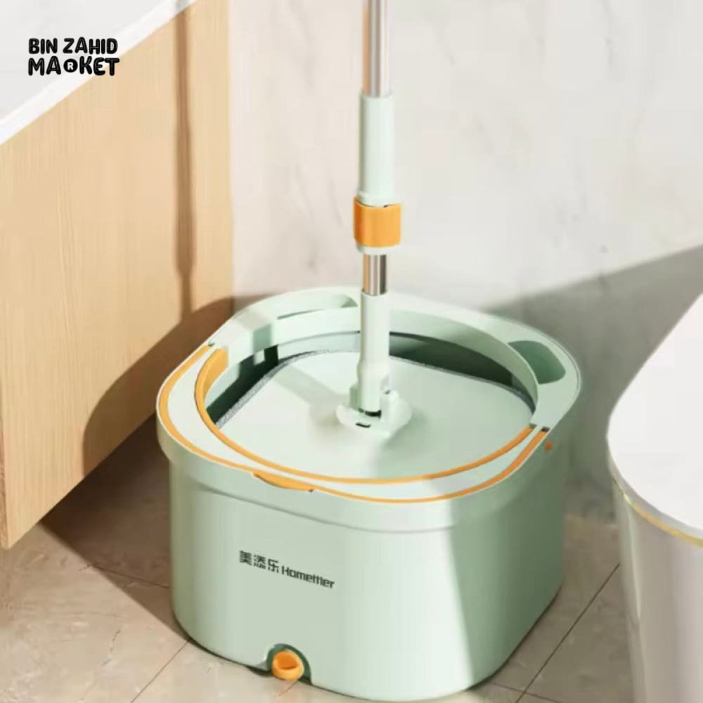 AUTOMATIC SPIN MOP & BUCKET SET – EFFORTLESS FLOOR CLEANING