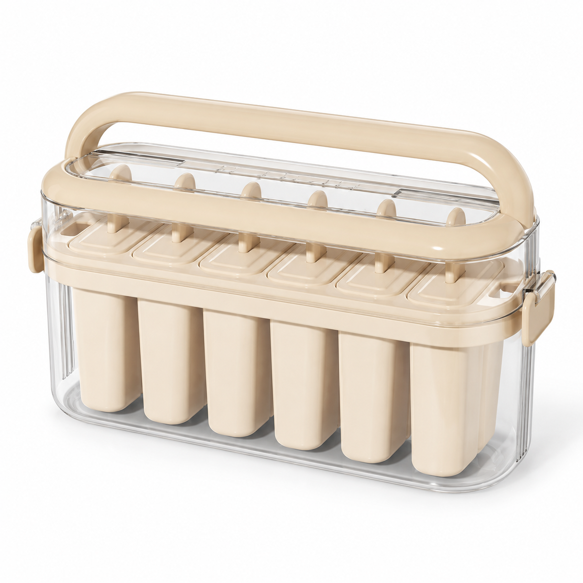 Acrylic 6-Cavity Ice Pop Mould Set