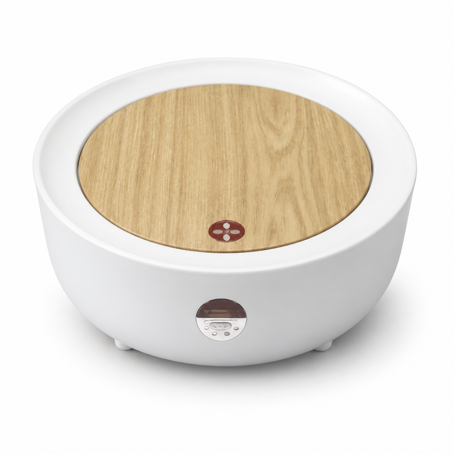 Danny Home White Round Waste Bin - 2 Litre