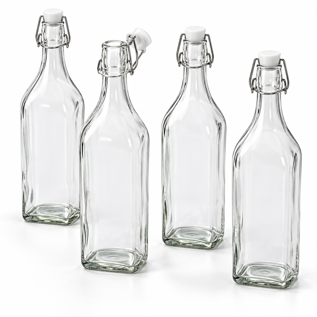 Danny Home 1 Piece Clear Swing-Top Bottle - 1000 ml