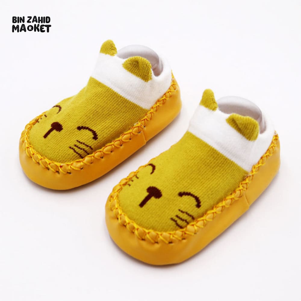 BABY ANTI SLIP FOOTWEAR Yellow