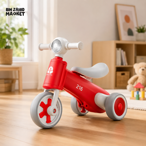 BABY BALANCE RIDE-ON TRICYCLE - RED