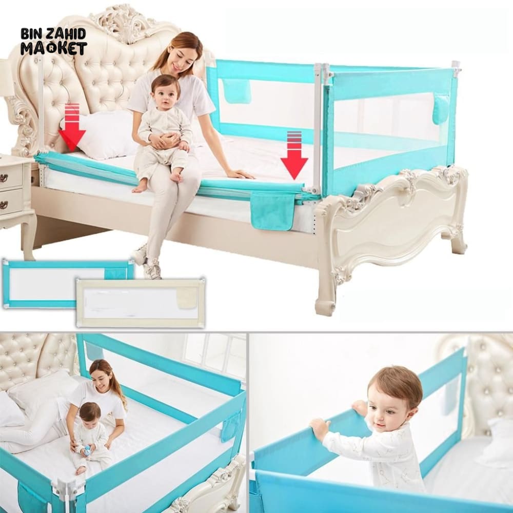 BABY BED SAFETY BARRIER
