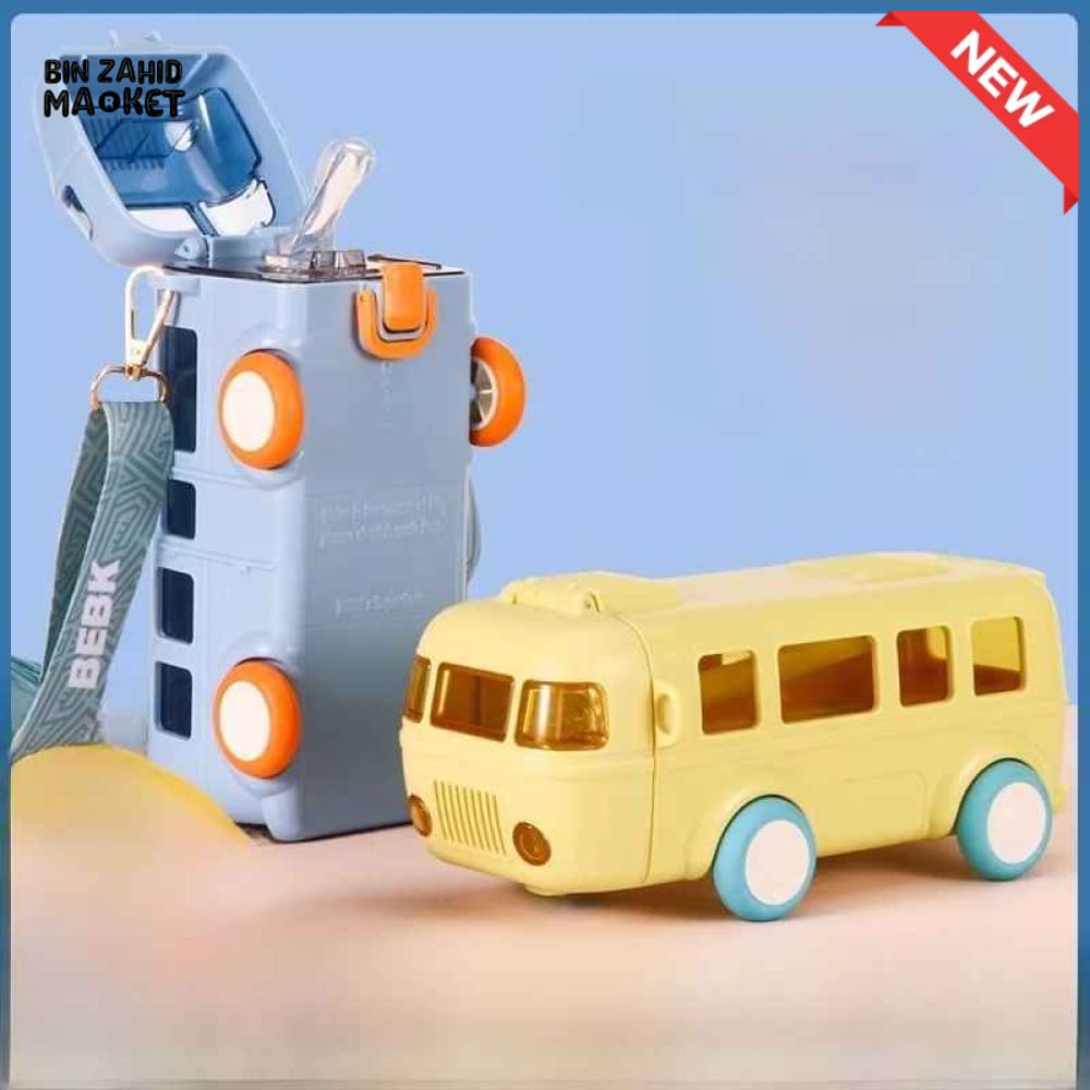 BABY BUS SILICONE SIPPY CUP
