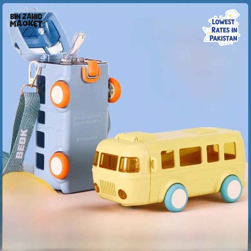 BABY BUS SILICONE SIPPY CUP