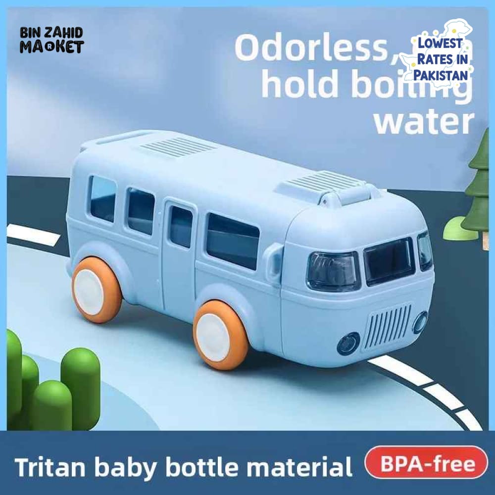 BABY BUS SILICONE SIPPY CUP