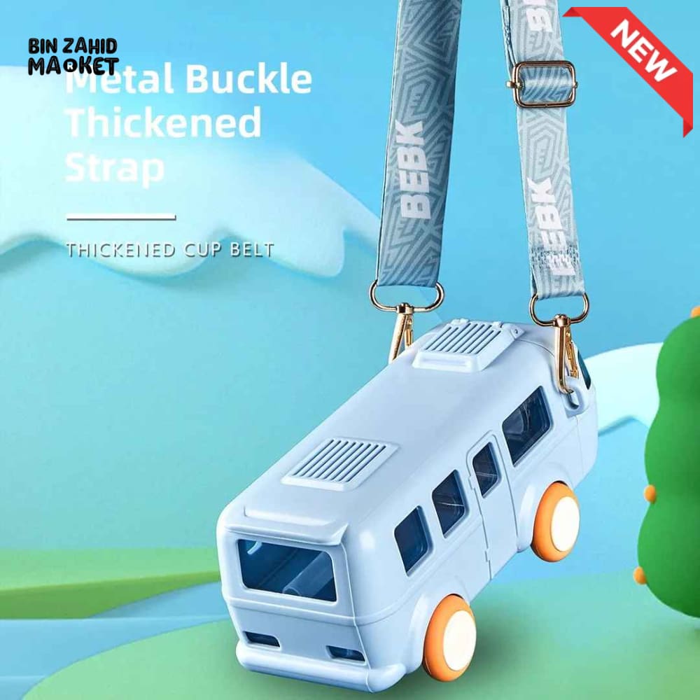 BABY BUS SILICONE SIPPY CUP