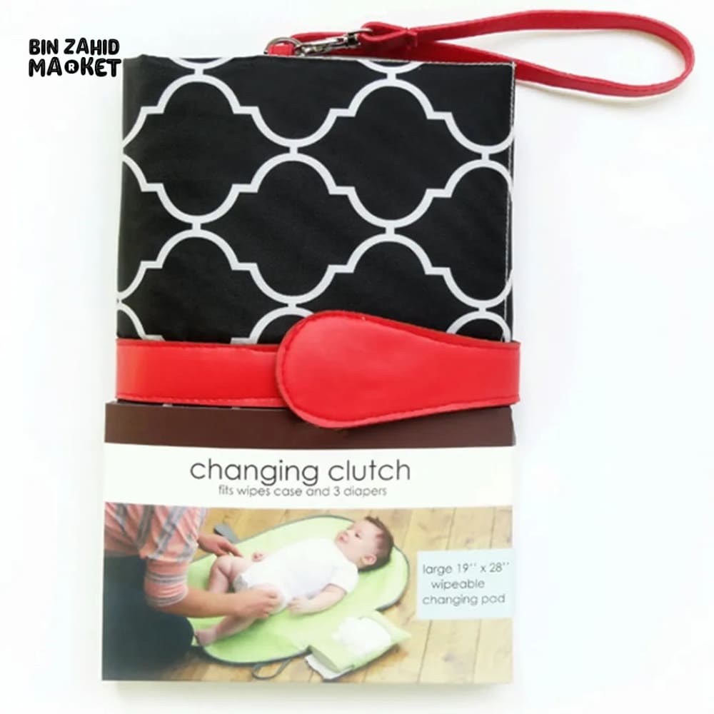 BABY DIAPER CHANGING CLUTCH