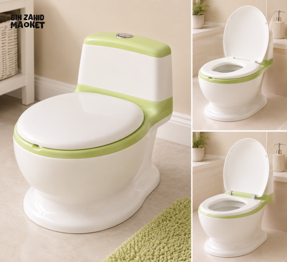 BABY POTTY TRAINING TOILET - GREEN