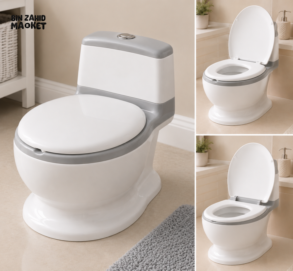 BABY POTTY TRAINING TOILET - GREY