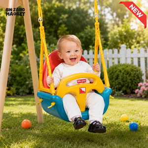 BABY SAFETY SWING SEAT WITH BACK SUPPORT - SW-1422