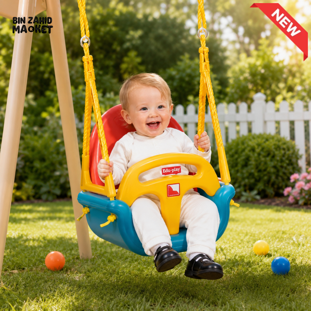 BABY SAFETY SWING SEAT WITH BACK SUPPORT - SW-1422