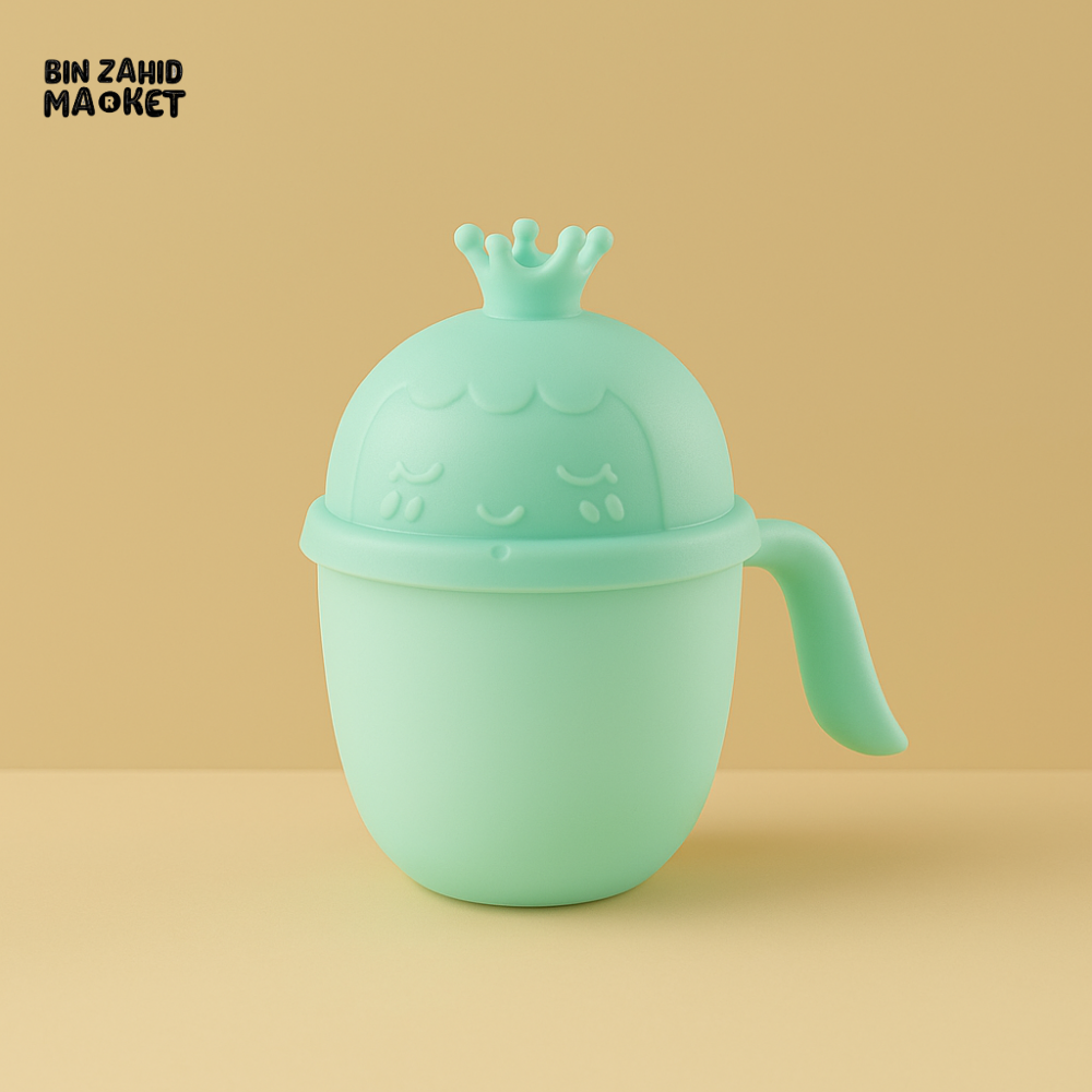 BABY SHOWER RINSING MUG - GREEN CROWN