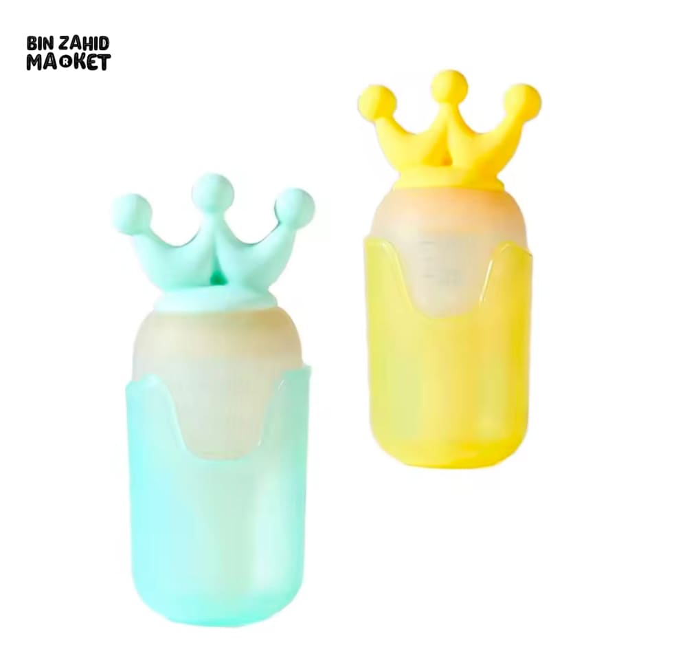 BABY SILICONE CROWN PACIFIER FEEDER