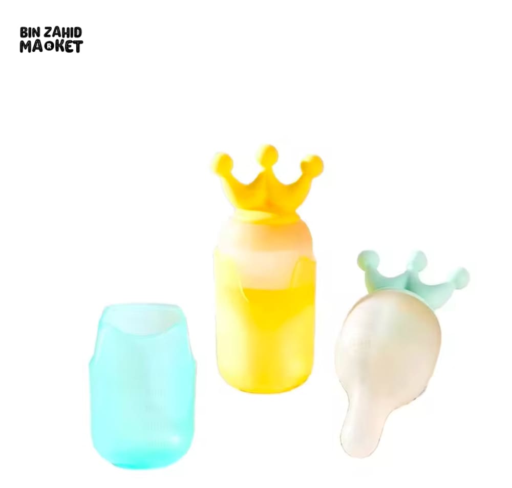 BABY SILICONE CROWN PACIFIER FEEDER