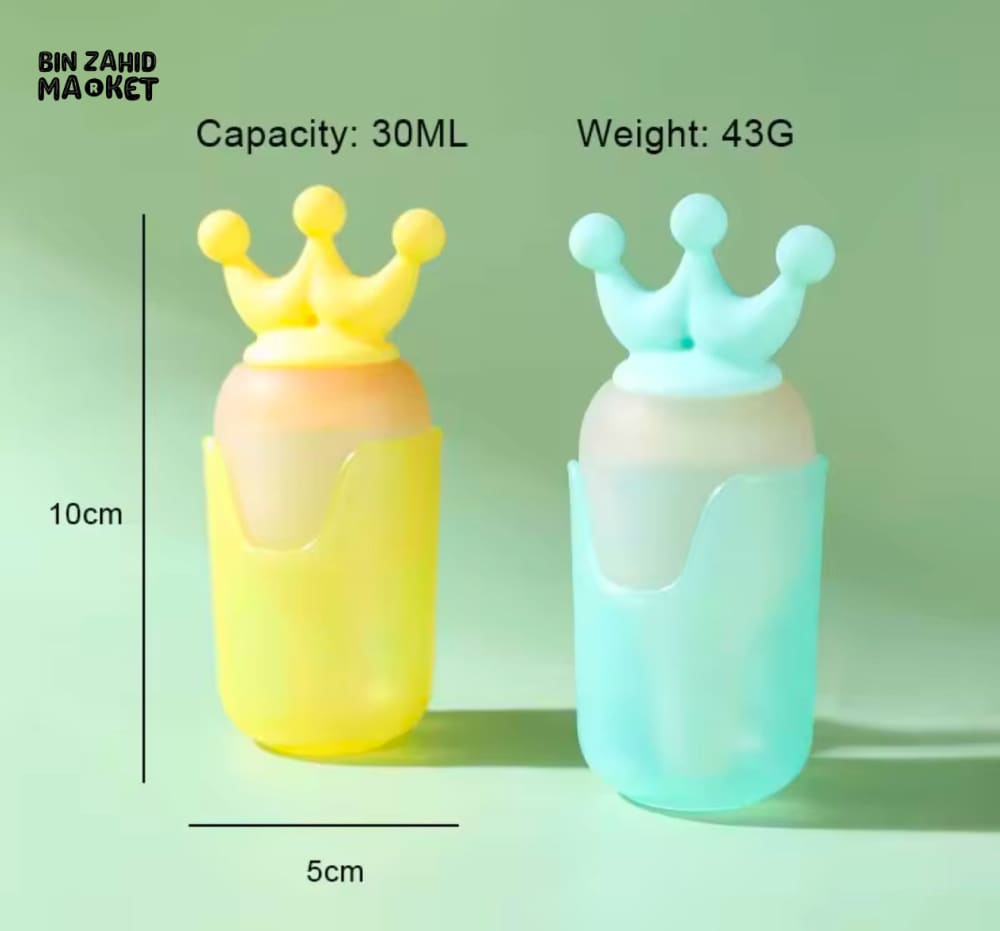 BABY SILICONE CROWN PACIFIER FEEDER