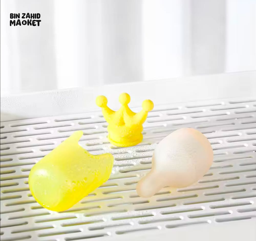 BABY SILICONE CROWN PACIFIER FEEDER