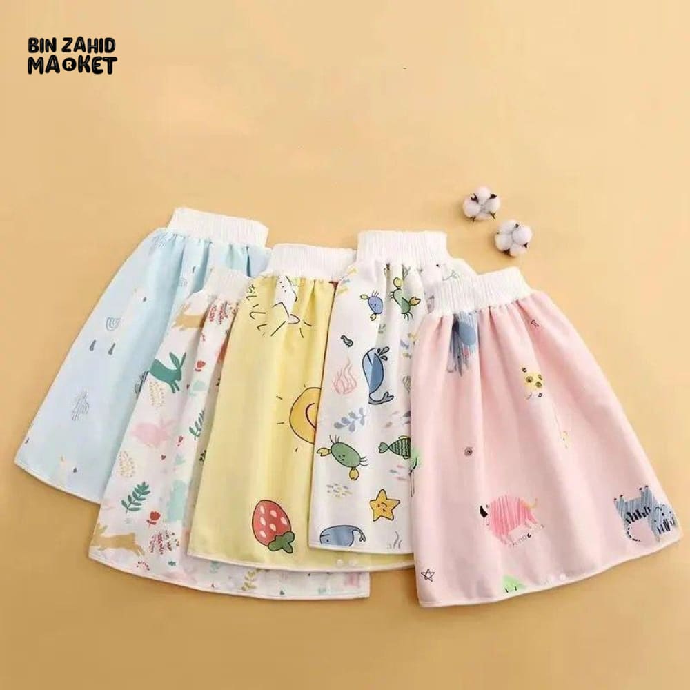 BABY WATERPROOF FREE SIZE DIAPER SKIRT