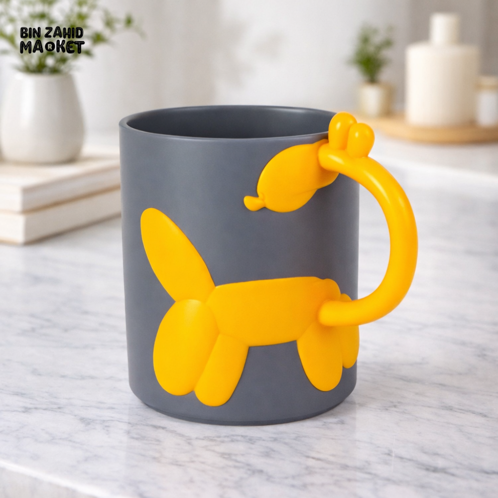 BALLOON DOG DESIGN KIDS MUG