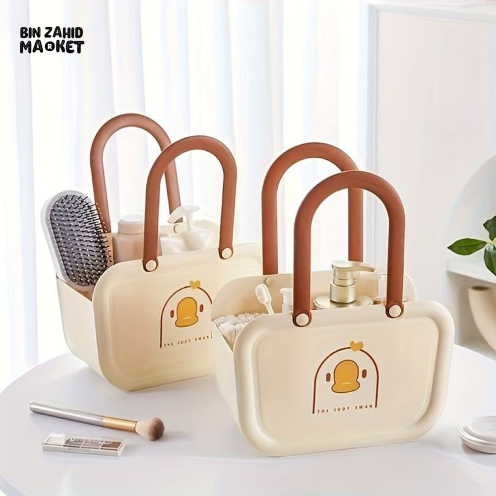 BATHROOM SUNDRIES STORAGE BASKET