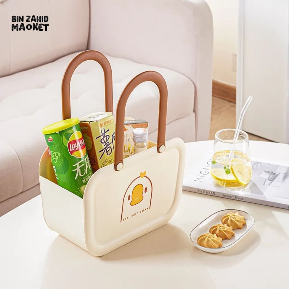 BATHROOM SUNDRIES STORAGE BASKET