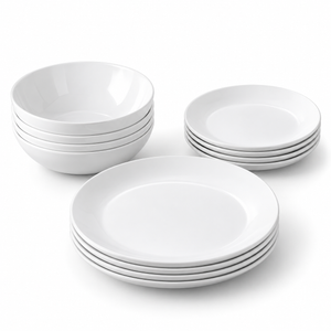 Danny Home White Dinner Set - 18 Pieces