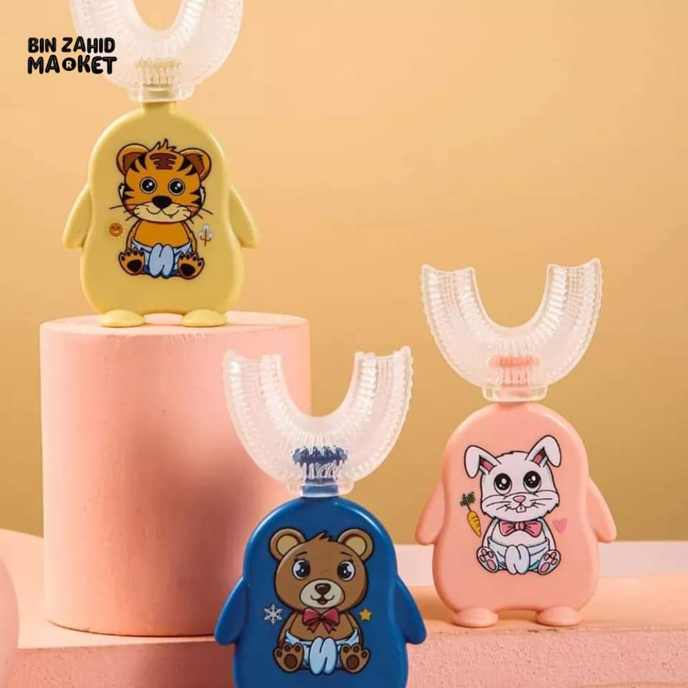 BEAR CARTOON SMART TOOTHBRUSH FOR KIDS