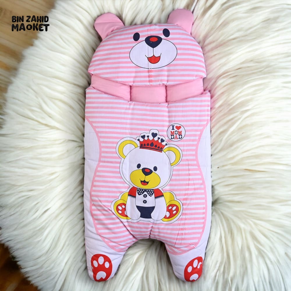 BEAR CUTE SLEEPING BAG Pink 2