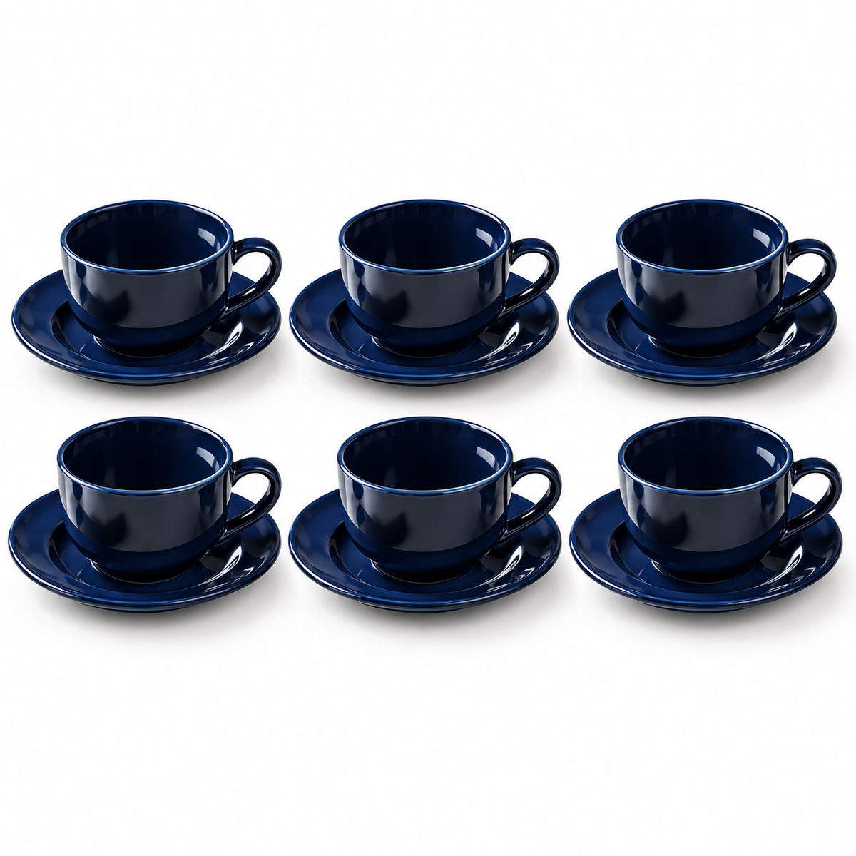 Danny Home 6 Piece Cup And Saucer Set