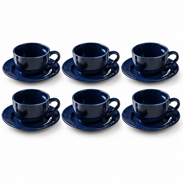 Danny Home 6 Piece Cup And Saucer Set