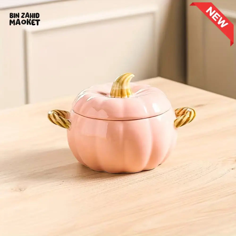BIN ZAHID HOME ROYAL HARVEST PUMPKIN SOUP & STEW BOWL - 1700ML / 59.83 OZ